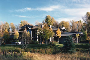 Exterior during fall