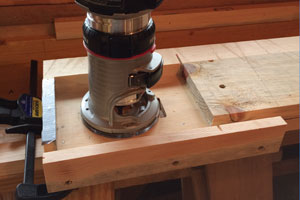 Router in the jig